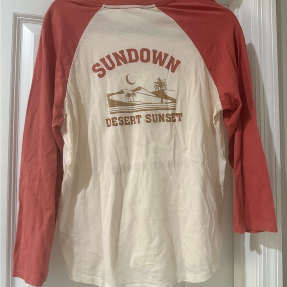 Spell sample Red and White Raglan Tee - Picture 3 of 4